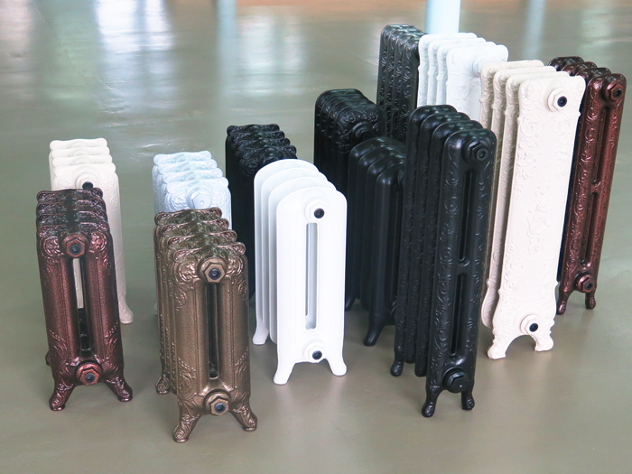 Чугунные радиаторы Exemet представлены двумя сериями: Vintage и Neo Modern.
